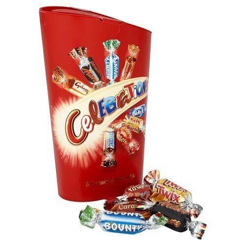 Mars Celebrations Carton Small (CASE OF 6 x 185g)