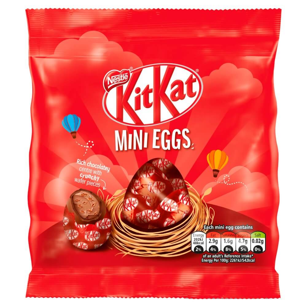 Nestle Kit Kat Mini Eggs Bag (CASE OF 12 x 80g)