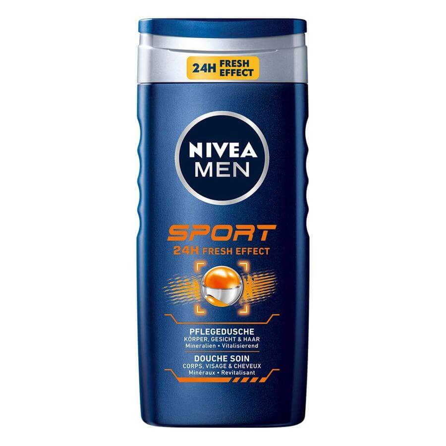 Nivea Shower Gel Sport for Men (CASE OF 6 x 250ml)