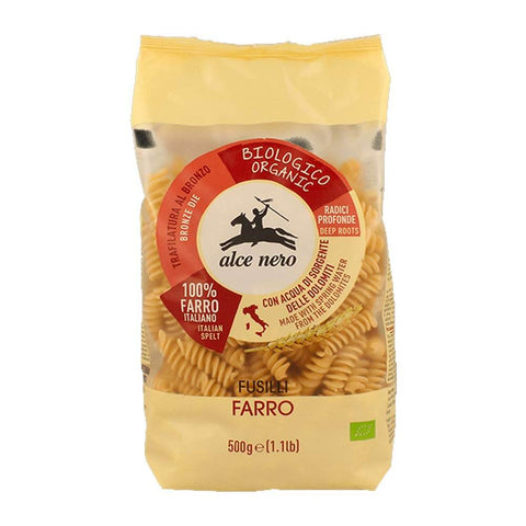 Alce Nero Organic Gluten Free Fusilli Pasta (CASE OF 12 x 250g)