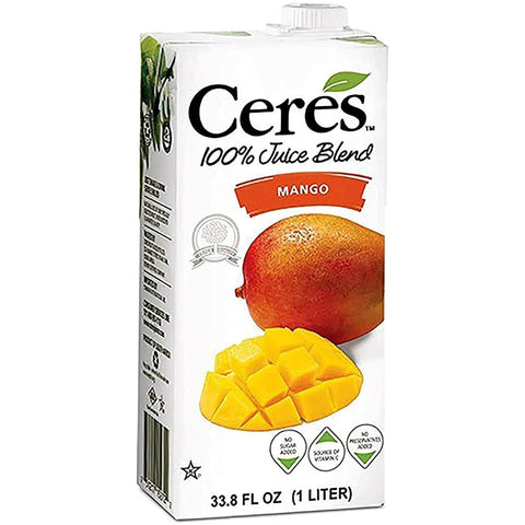 Ceres Mango Juice Carton (Kosher) (CASE OF 12 x 1L)