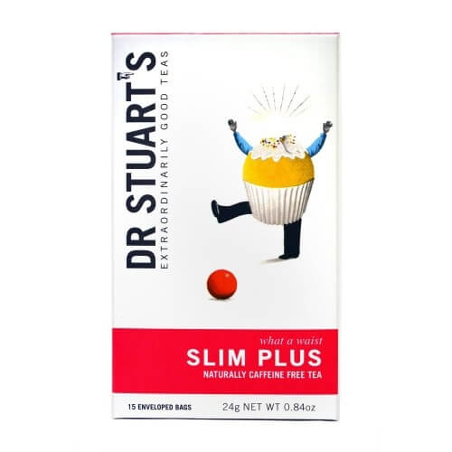 Dr Stuarts Slim Plus Tea (One Box Of 15 Enveloped Tea Bags) (CASE OF 4 x 24g)