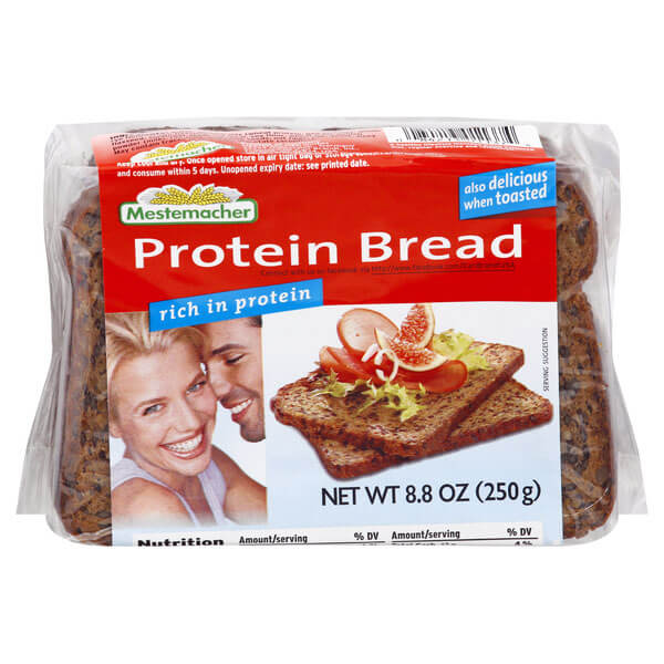 Mestemacher Protein Bread (CASE OF 9 x 250g)