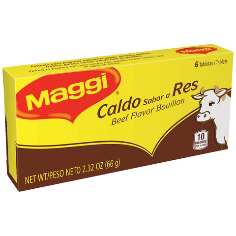 Maggi Beef Flavor Bouillon (CASE OF 24 x 65.7g)