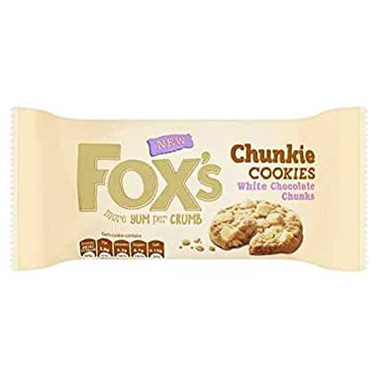 Foxs White Chocolate Cookie (CASE OF 8 x 180g)