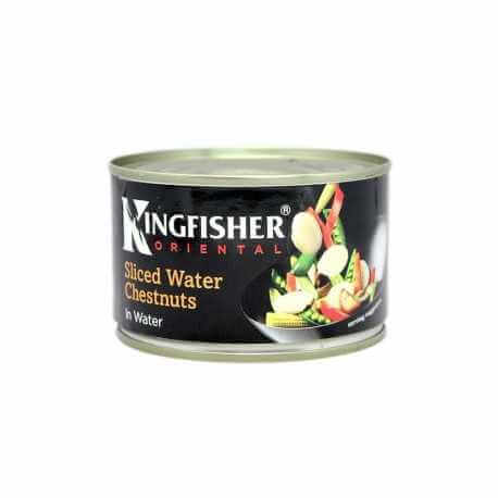 King Fisher Water Chestnuts In Water (CASE OF 12 x 225g)