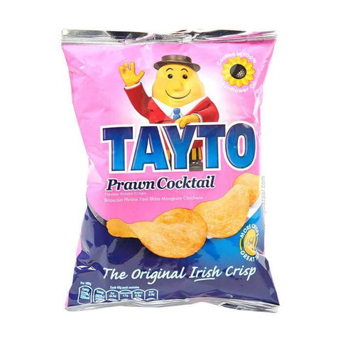Tayto Prawn Flavored Crisps (CASE OF 50 x 37g)