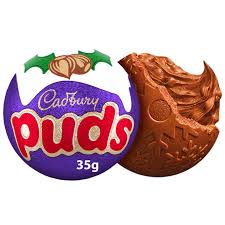 Cadbury Dairy Milk Puds Truffle Centre Hazelnut Pieces and Rice Crisp (CASE OF 48 x 35g)