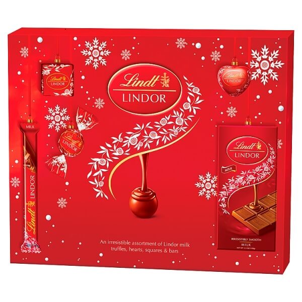 Lindt Lindor Milk Chocolate Selection Box (CASE OF 14 x 234g)
