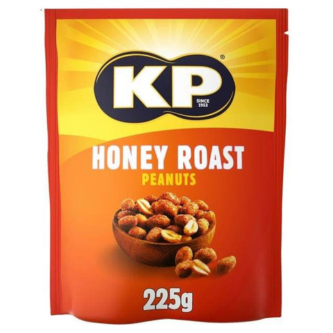 KP Honey Roast Peanuts (CASE OF 8 x 225g)