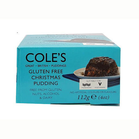 Coles Christmas Pudding Alcohol Gluten and Nut Free (CASE OF 24 x 112g)