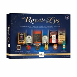 Abtey Royal Des Lys Chocolate Liqueurs 20 Pieces (CASE OF 14 x 250g)