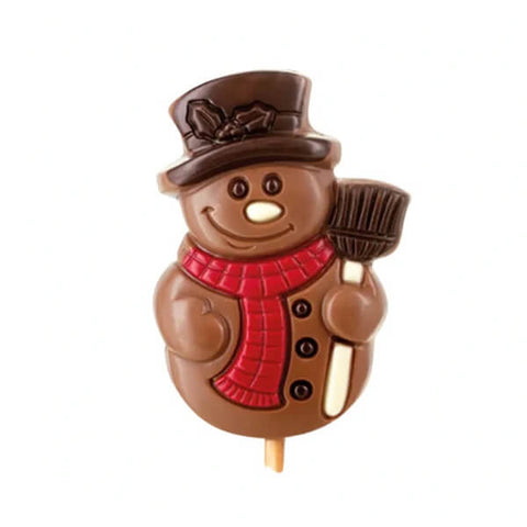 Belfine Frosty The Snowman White Chocolate Lollipop (CASE OF 24 x 25g)