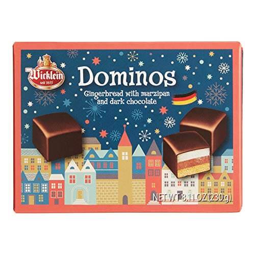 Wicklein Dominos With Marzipan Box (CASE OF 10 x 230g)