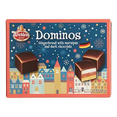 Wicklein Dominos With Marzipan Box (CASE OF 10 x 230g)