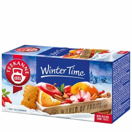 Teekanne Winter Time Tea Assortment Apple, Hibiscus, Rosehip, Orange Peel, Cinnamon (CASE OF 12 x 50g)