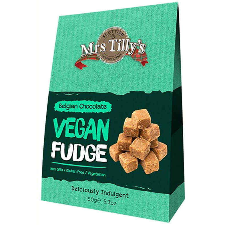 Mrs Tillys Vegan Fudge Scottish (CASE OF 5 x 150g)