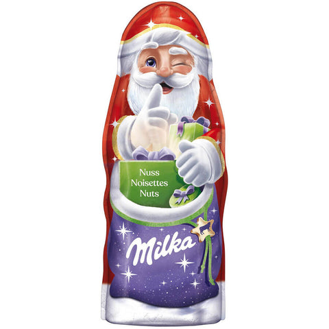 Milka Hollow Santa Weihnachtsmann Nuss (CASE OF 14 x 95g)