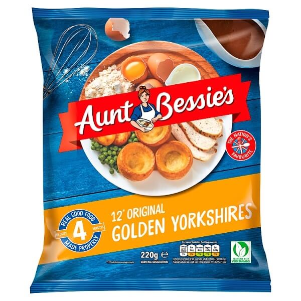 Aunt Bessies Yorkshire Pudding (Contains 10 Puddings) (CASE OF 12 x 220g)