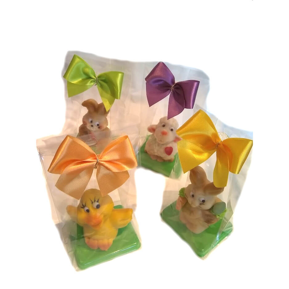 Funsch Bunny Duck and Lamb Individually Wrapped (CASE OF 12 x 50g)