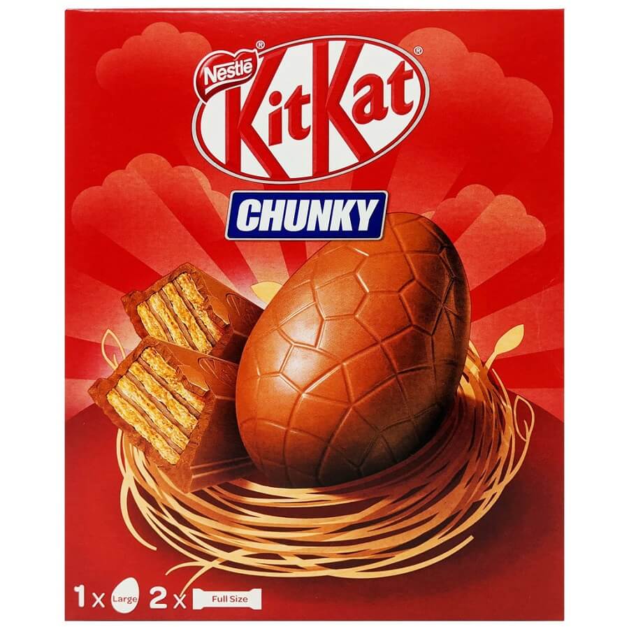 Nestle Kit Kat Chunky Egg (CASE OF 4 x 190g)