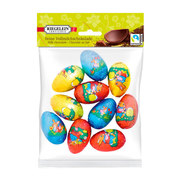Riegelein Easter Eggs Milk Chocolate (CASE OF 26 x 100g)