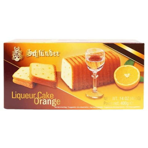 Schluender Orange Liqueur Cake (CASE OF 12 x 400g)