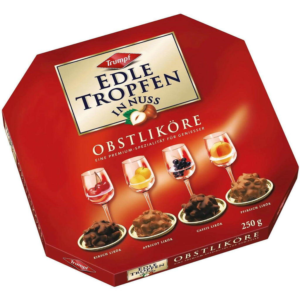 Trumpf Edle Tropfen Premium Obstlikoere Red Package (CASE OF 6 x 250g)