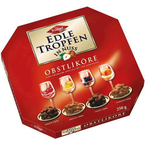 Trumpf Edle Tropfen Obstlikoere Rote Package (CASE OF 6 x 250g)