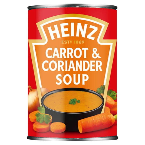 Heinz Soup - Carrot and Coriander (CASE OF 24 x 400g)