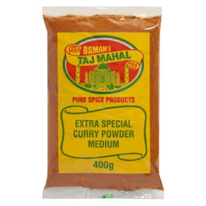 Osmans Taj Mahaal Curry Powder Extra Special Medium (CASE OF 15 x 400g)