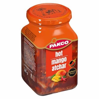 Pakco Hot Mango Achar (CASE OF 12 x 385g)