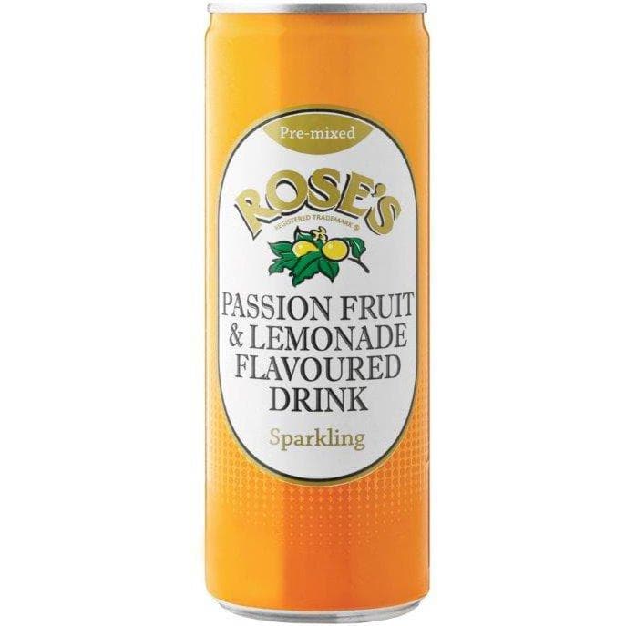 Roses Ready to Drink Passion Fruit Lemonade (CASE OF 24 x 200ml)