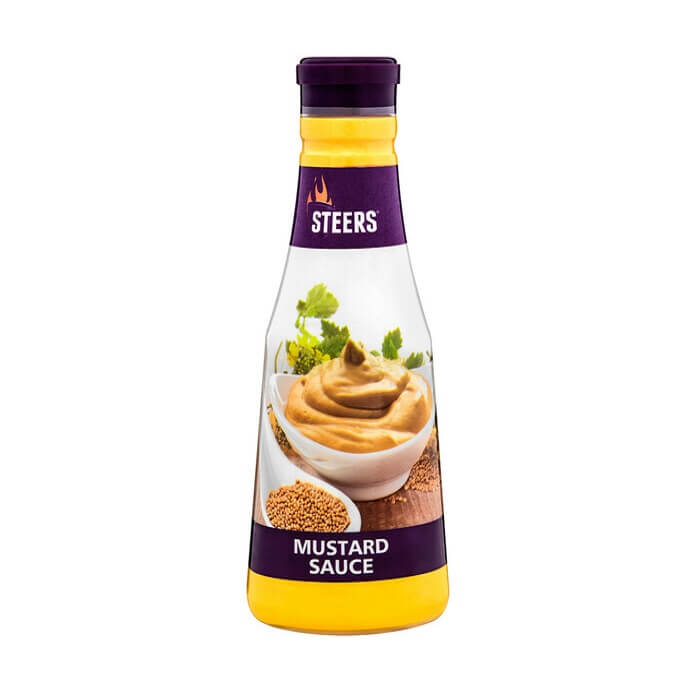 Steers Mustard (Squeeze Bottle) (CASE OF 12 x 375ml)