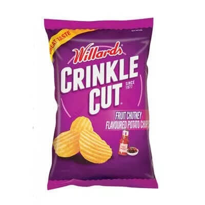 Willards Crinkle Cut Fruit Chutney (CASE OF 20 x 125g)