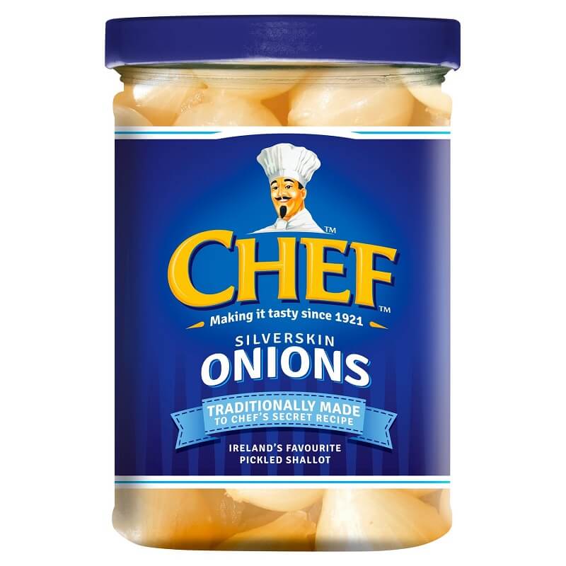 Chef Silverskin Onions (CASE OF 12 x 355g)