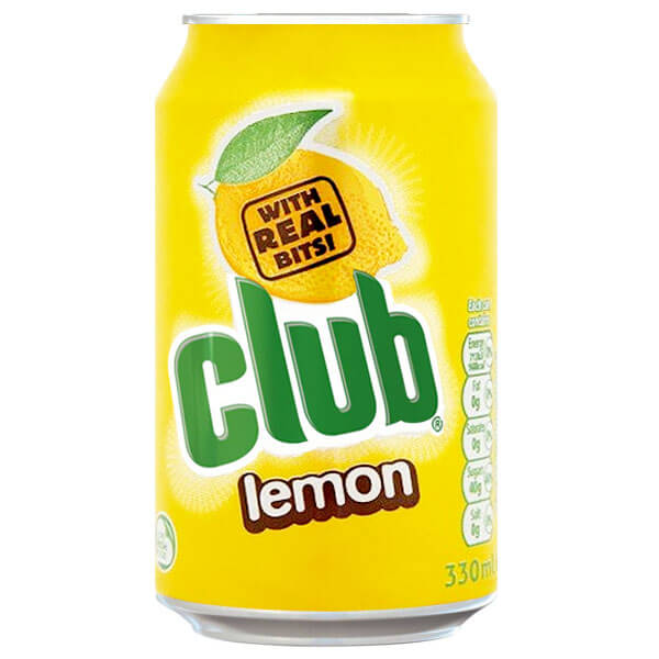 Club Lemon Flavor Can (CASE OF 24 x 330ml)