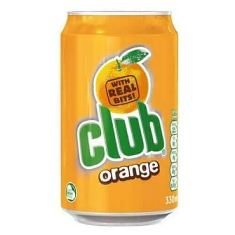 Club Orange Can (CASE OF 24 x 330ml)