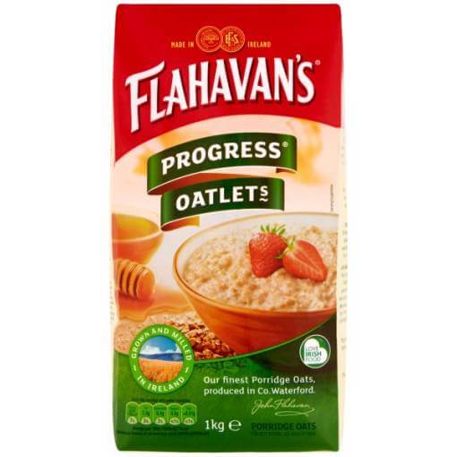 Flahavans Medium Oatmeal Porridge (CASE OF 10 x 1kg)