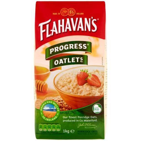 Flahavans Medium Oatmeal Porridge (CASE OF 15 x 1kg)