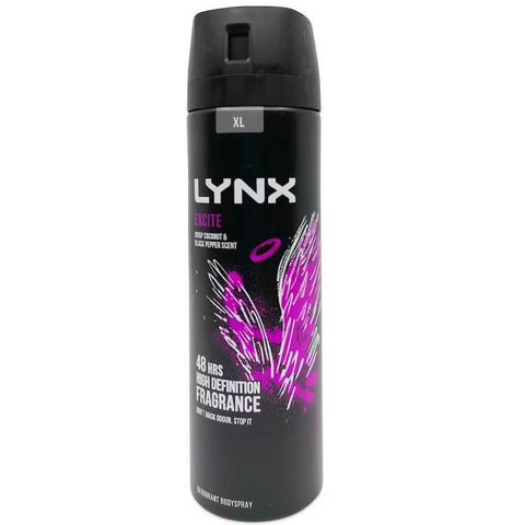 Lynx Excite Bodyspray (CASE OF 6 x 200ml)