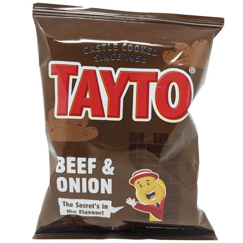 Tayto Beef and Onion Potato Crisp (CASE OF 32 x 32.5g)