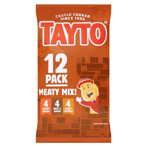 Tayto Meaty Crisp Mix 12Pack (CASE OF 10 x 300g)