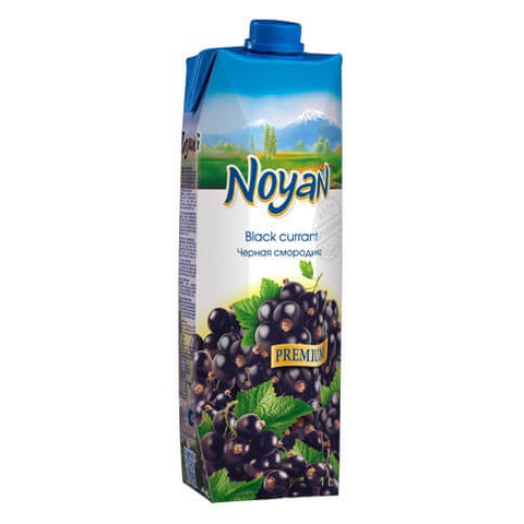 Noyan Blackcurrant Grape Jiuce (CASE OF 12 x 1L)