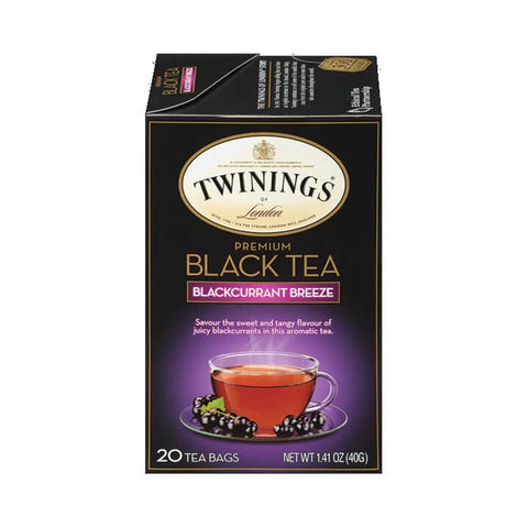 Twinings Of London Blackcurrant Breeze Tea (CASE OF 6 x 40g)