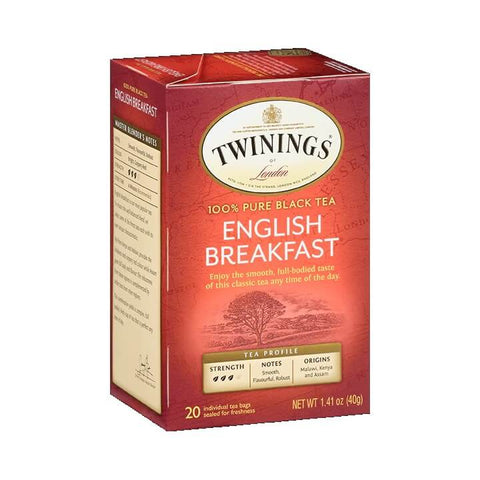 Twinings Of London Tea English Breakfast (CASE OF 6 x 41.5g)