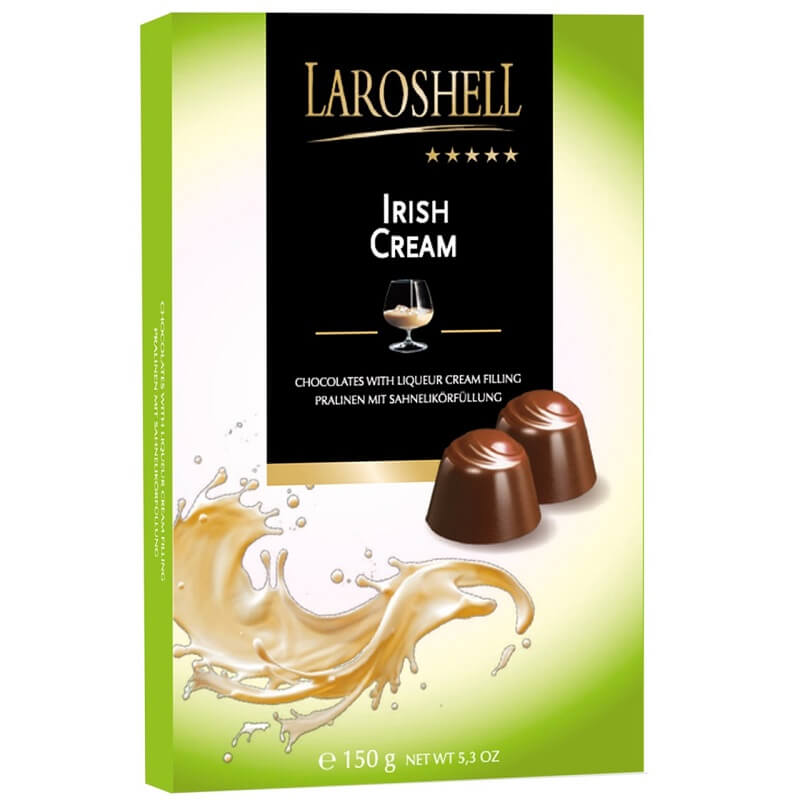 Laroshell Irish Cream Filled Chocolates (CASE OF 14 x 150g)
