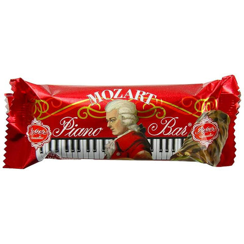 Reber Mozart Piano Bar Dark and Creamy Nougat (CASE OF 20 x 49g)