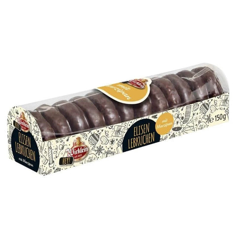 Wicklein Mini Elisen Dark Chocolate Gingerbread 25 percent Nuts (CASE OF 24 x 150g)