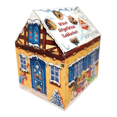 Wicklein Winter House with Mini Milk Chocolate Gingerbread with Sprinkles (CASE OF 15 x 200g)